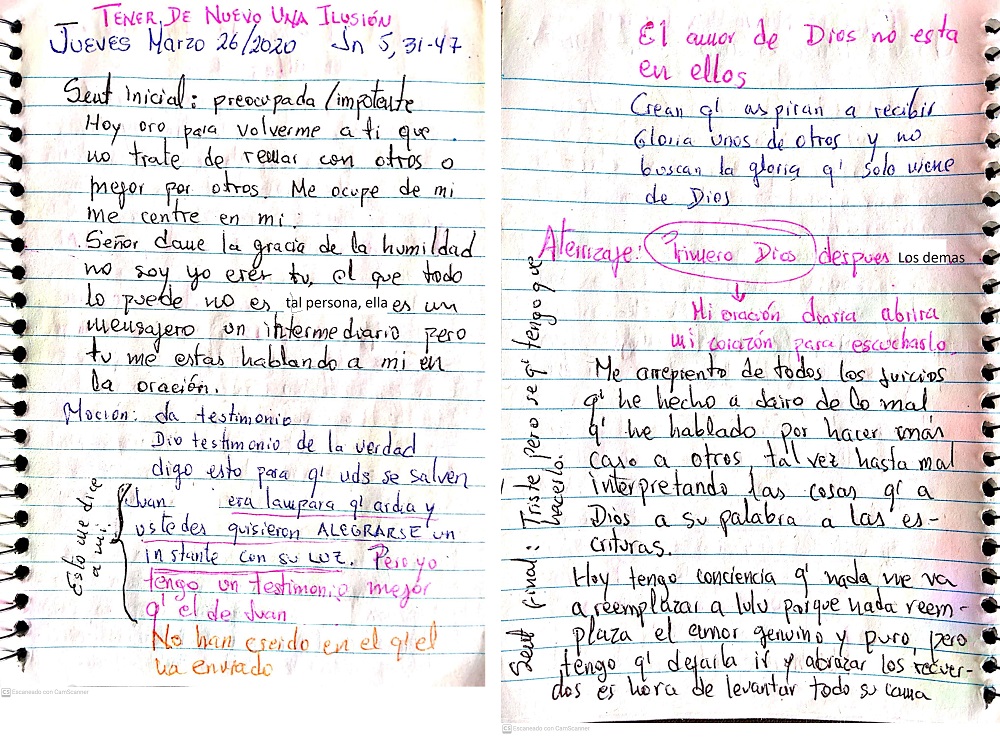 tener de nuevo una ilusion Juan5 31 47